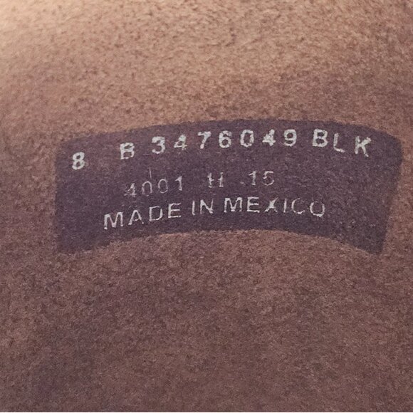 FRYE Veronica Belted Tall Strap Boots US 8 - Picture 8 of 9